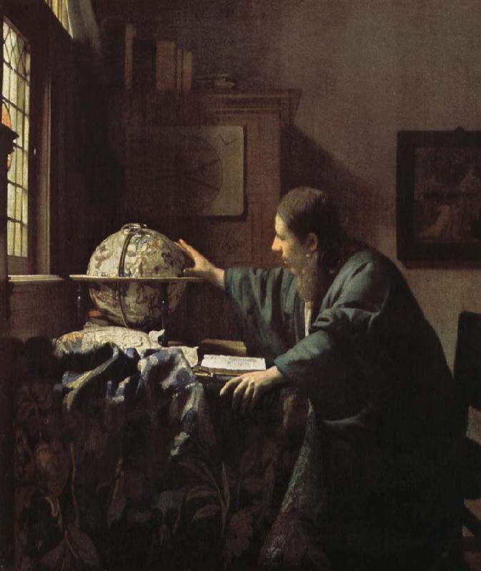Johannes Vermeer Astronomers oil painting image